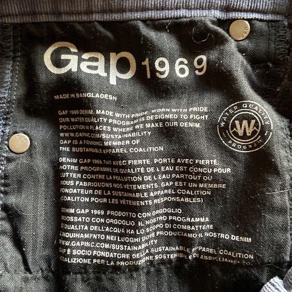 GAP Cords Stretch Corduroys 1969 True Skinny Corduroy Pants Jeans Bottoms 28R - Picture 8 of 8